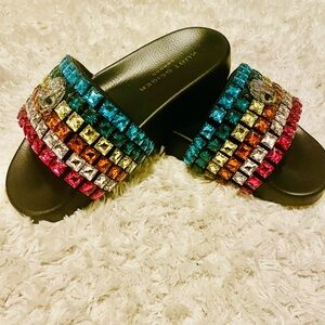 ❤️💙💛Kurt Geiger Vibrant Jewel-Toned Sandals